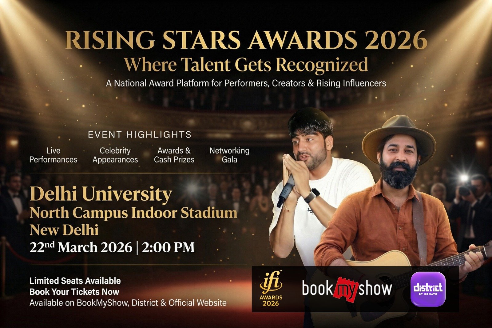 IFI Awards 2026 Announces Rising Star Kids & Adult Categories, Expands National Platform for Performers and Creato