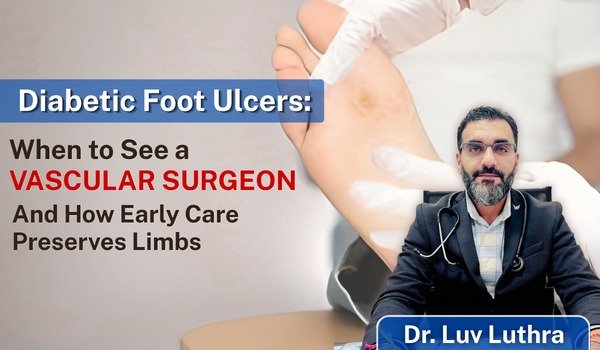 Diabetic Foot Ulcers When to See a Vascular Surgeon and How Early Care Preserves Limbs
