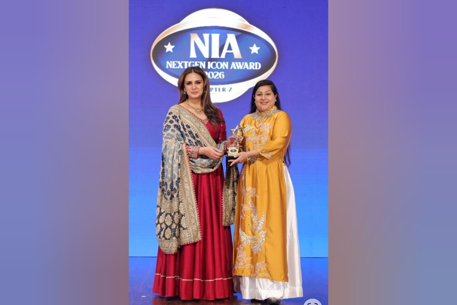 Dr. Poorva Gupta Honoured as Guest of Honour at NextGen Icon Awards
