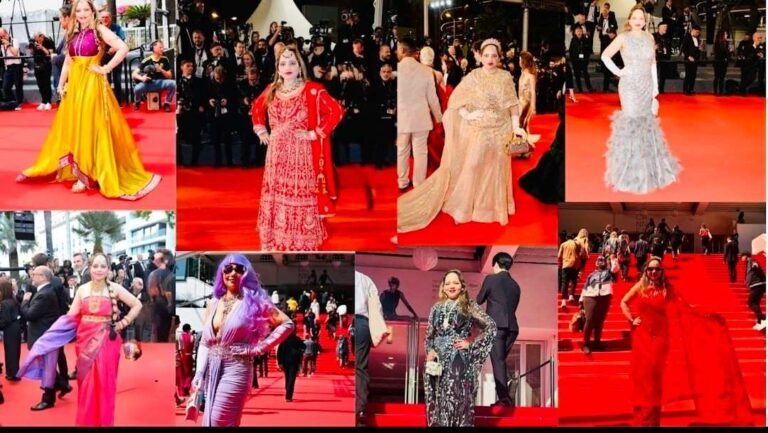 IndianBritishSingerandActressRachanaaJainreignsatCannesFilmFestival2026bywalkingredcarpet8times