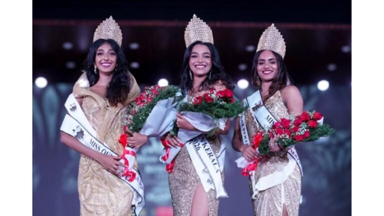 NidhikaSonuAugustineCrownedAlcazarWatchesDQWatchesMissQueenKerala2026