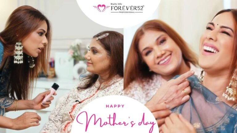 ThisMothersDayactressNiaSharmacelebratedthetimelessbondbetweenmothersanddaughterswithForever52abrandtrustedbygenerationssince2008