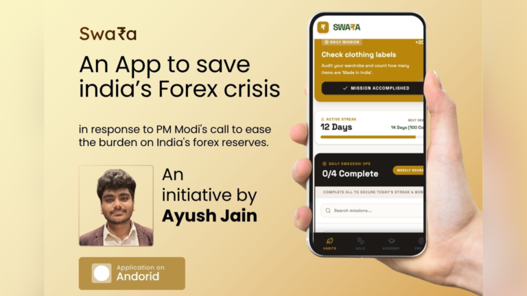 Answering PM Modi’s crisis call How Ayush Jain is Tackling India's Forex Crisis Through Tech