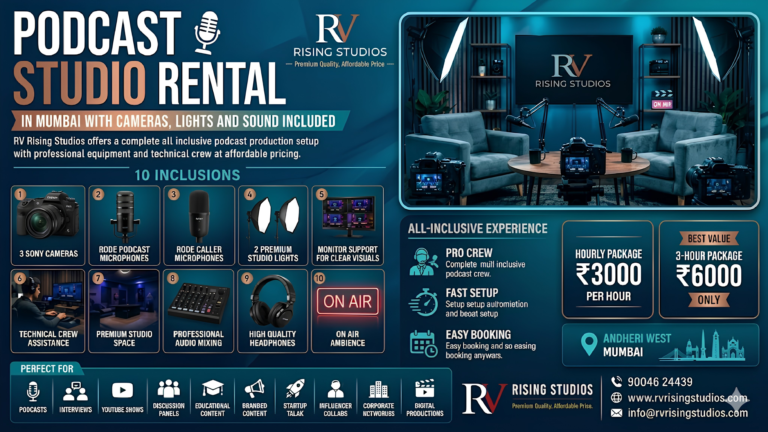 Mumbai Creators Are Rushing to Book This Podcast Studio